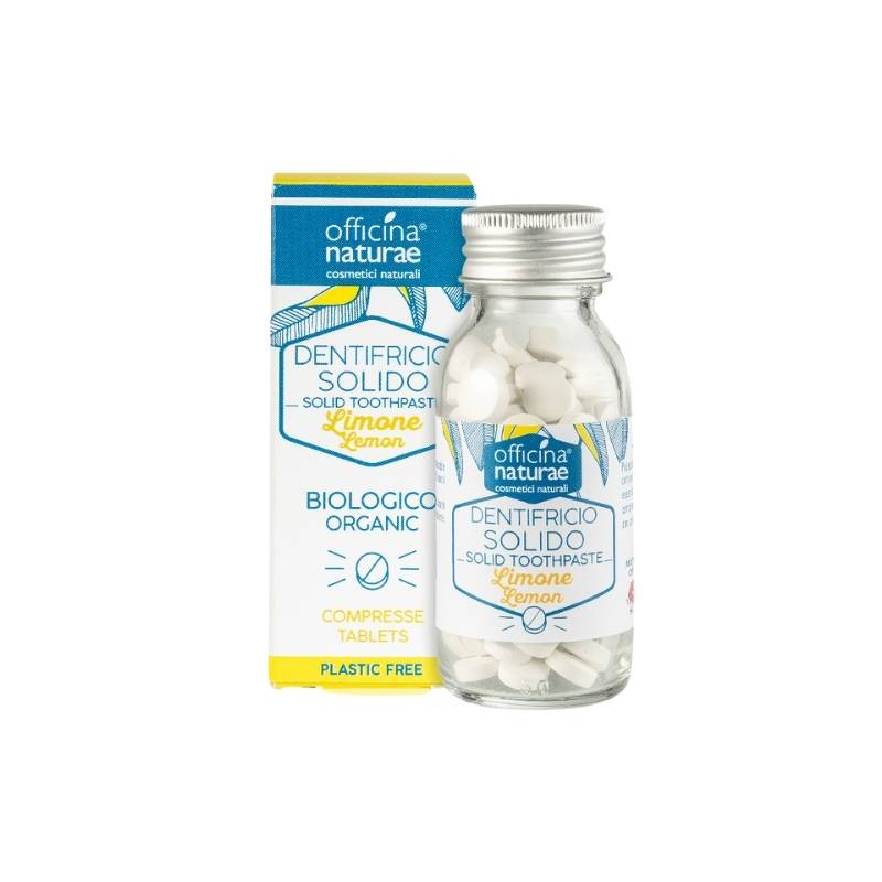 Dentifricio al limone in pastiglie