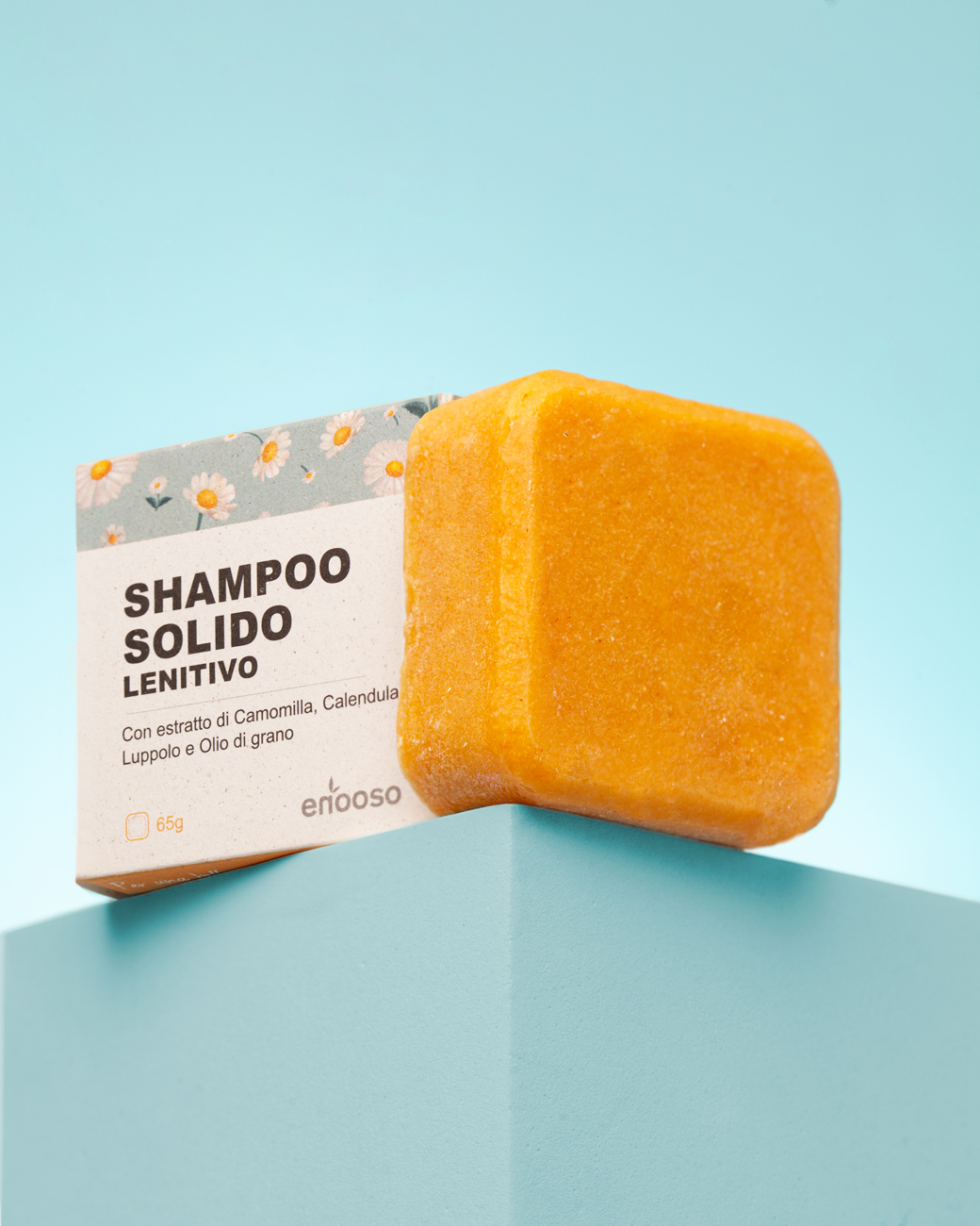 Shampoo solido lenitivo