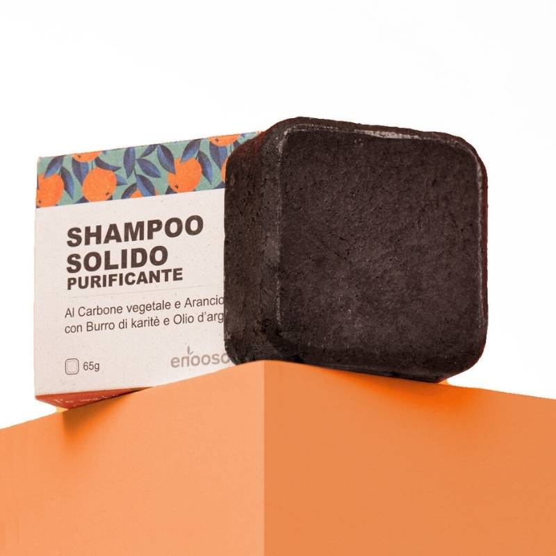 Shampoo solido purificante
